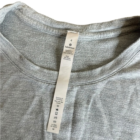 Lululemon Long Sleeve Light Pullover Crew - Picture 3 of 5